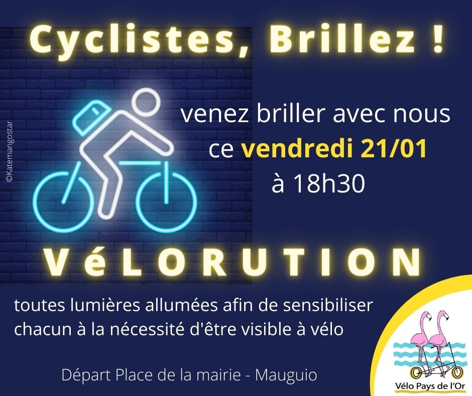 You are currently viewing Cyclistes Brillez ! le 21 janvier  2022