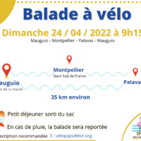 Mauguio – Montpellier – Palavas le 24 avril