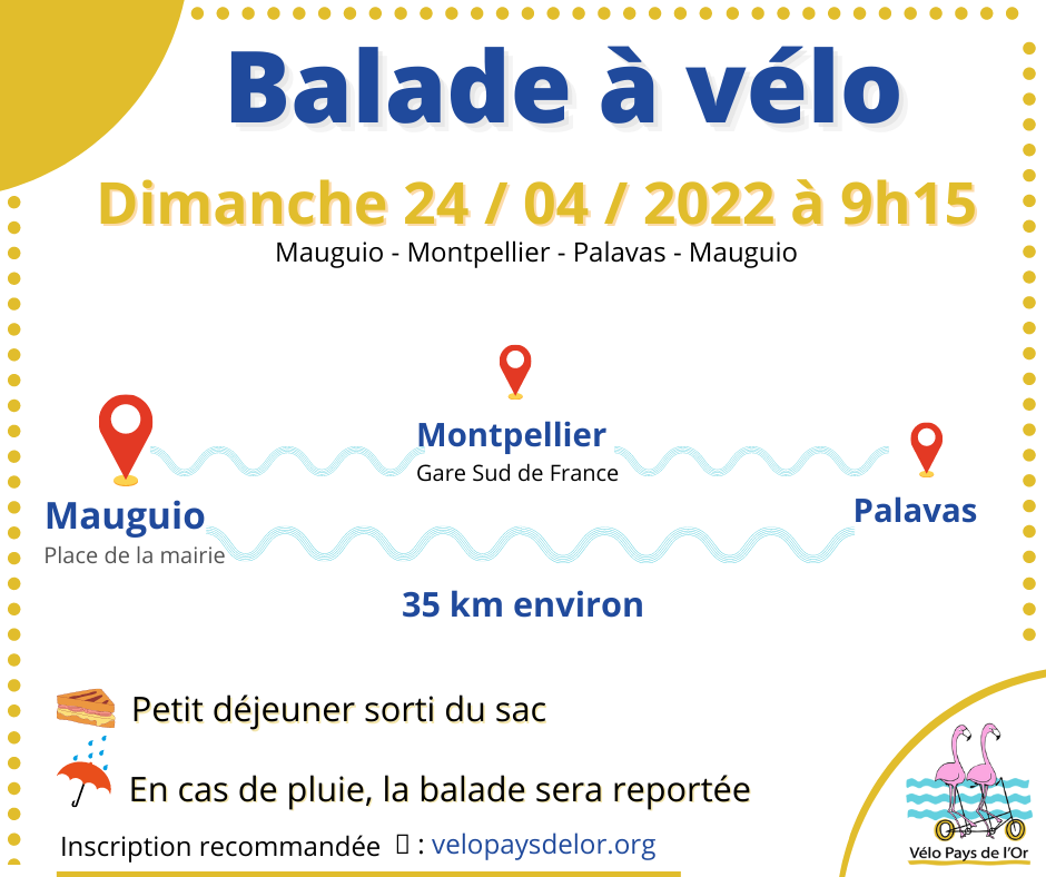 You are currently viewing Mauguio – Montpellier – Palavas le 24 avril