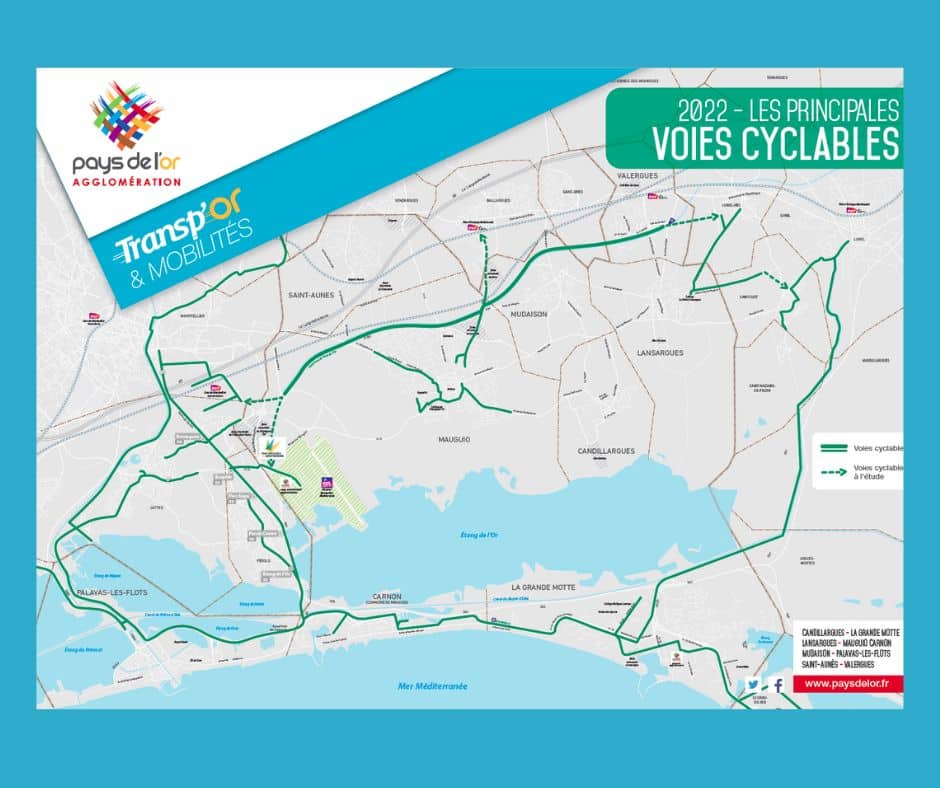 voies cyclables 2022