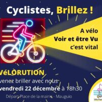 Cyclistes, Brillez ! le 22 décembre 2023