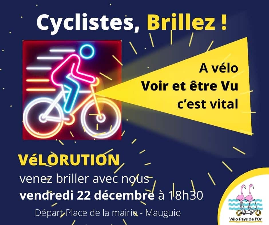 You are currently viewing Cyclistes, Brillez ! le 22 décembre 2023