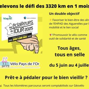 Défi : 3320 km en 1 mois
