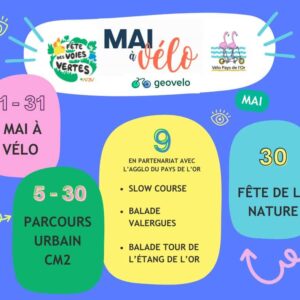 Mai ….. à vélo 2026
