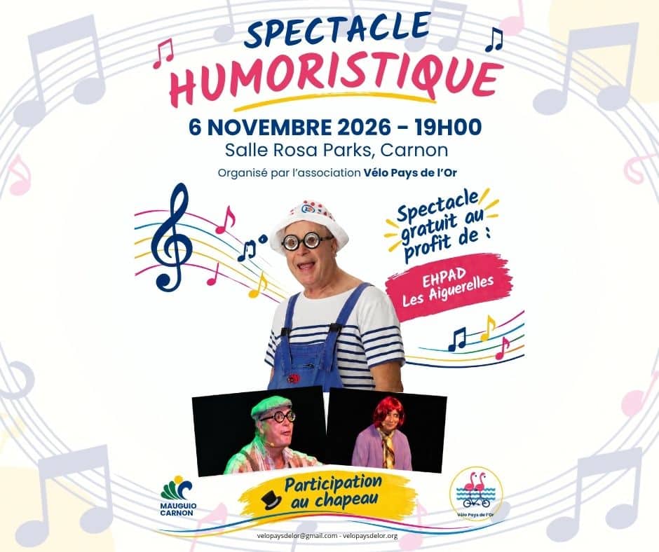 Vous consultez actuellement Spectacle solidaire le 6 novembre à Carnon